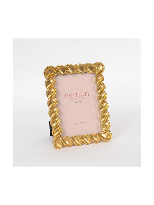 Estheti Home Resin Gold Frame 10x15cm 14x2.6x19.2cm 756-12079