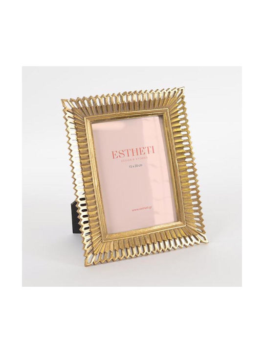 Estheti Home Frame Resin Gold Chain 15x20cm 756-12072