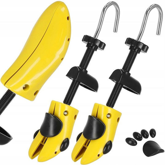 Set 2 Schuhspanner Weiten Verlängern Schuhe Aus Kunststoff Größe 36-38 Gelb