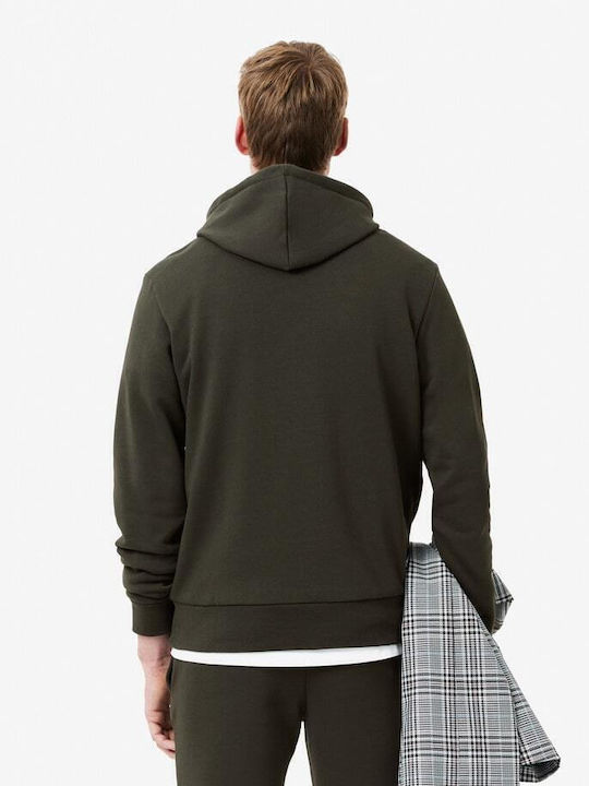 Green Hooded Sweatshirt