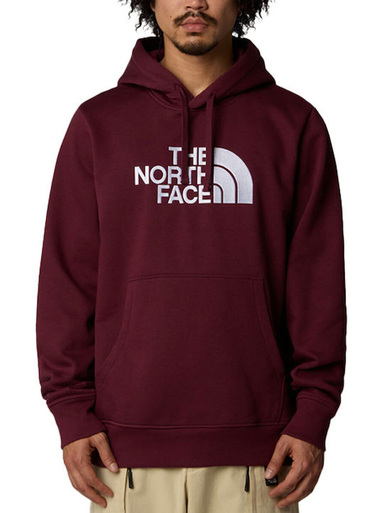 Drew Sweatshirt with Hood Burgundy