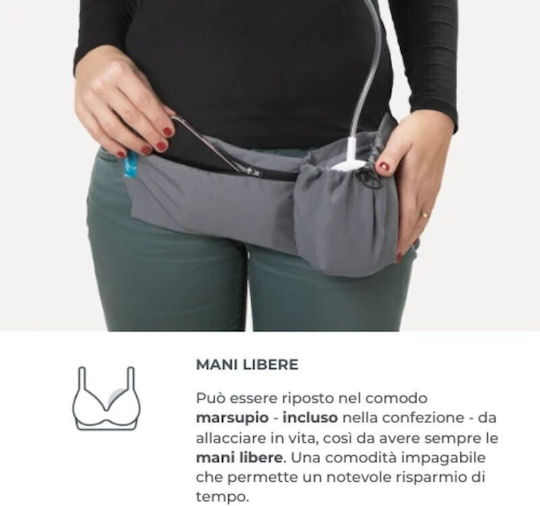 Nuvita Pompa de sân simplă electrică Materno Smart Alb