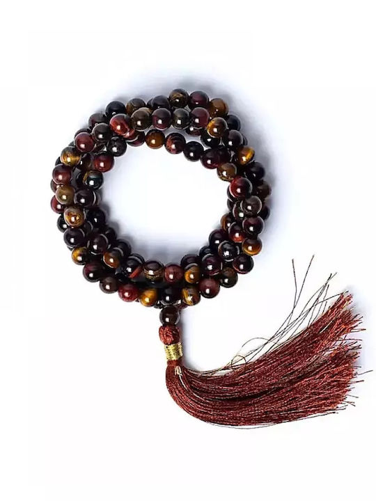 Mala Meditation 108 Beads Tiger's Eye Cat's Eye