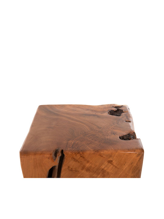 Hocker Für das Wohnzimmer Hölzernes Kumo Natural 30x30x40cm