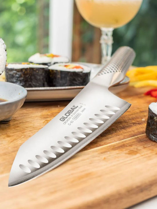 Global Μαχαίρι Chef από Ανοξείδωτο Ατσάλι 18cm