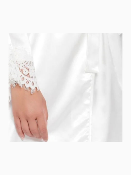Luna Winter Damen Satin,σατεν Robe Ivory Coast