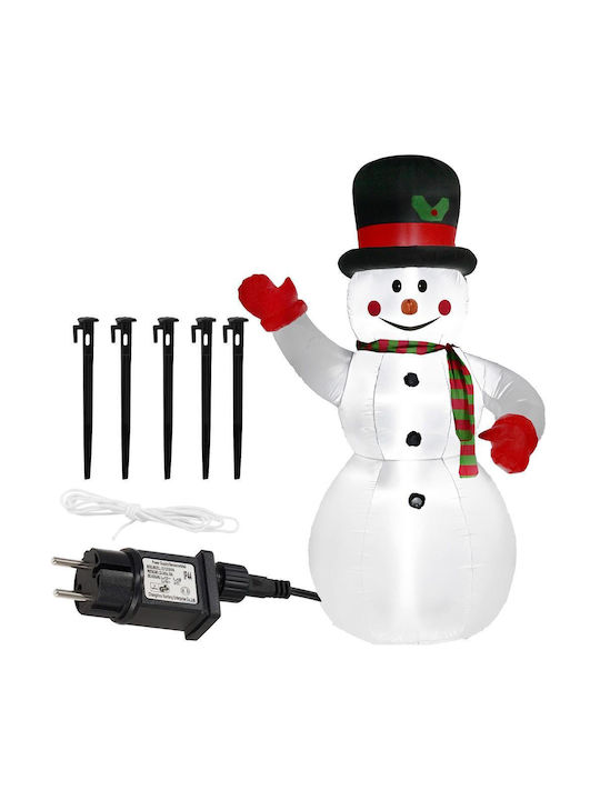 Iluminată De Crăciun Plastică Figurină Înălțime 240cm. 3buc