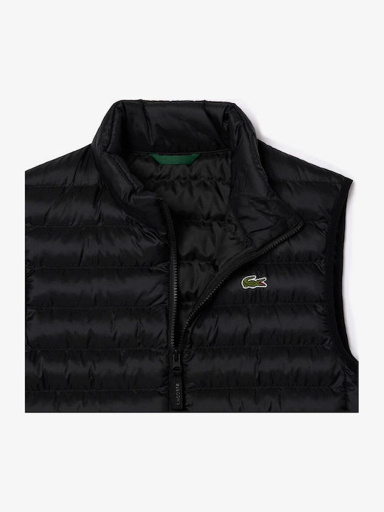 Sleeveless Jacket Puffer Waterproof Black