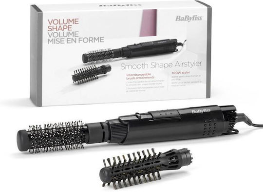 Babyliss Smooth Shape AirStyler Κεραμική Ηλεκτρική Βούρτσα με Αέρα για Μπούκλες 300W