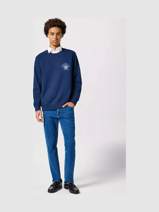 Wrangler Texas Pantaloni De Blugi Pentru Bărbați Regular Fit Linie Straight Midnight Shadow