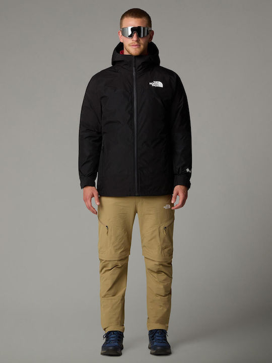 Mountain Light Triclimate 3 in 1 Winter Jacket Hardshell Waterproof and Windproof Tnf Black