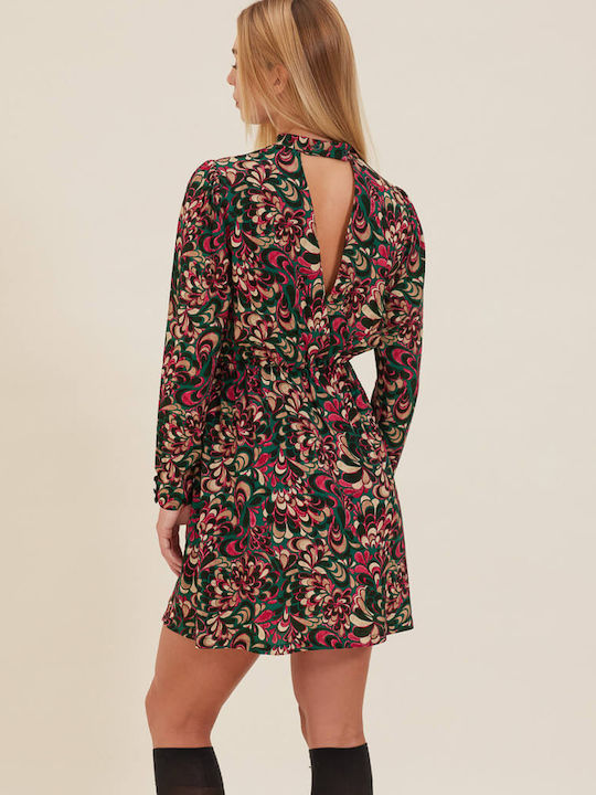 Mini Hemdkleid Wickel Anemone