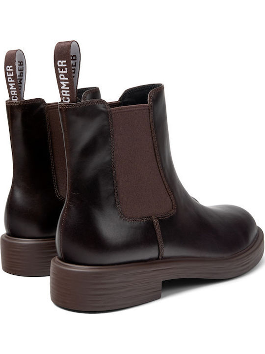 Leather Brown Men's Boots