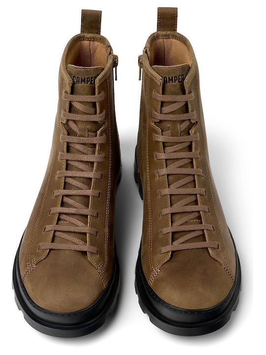 Brutus Leather Brown Men's Boots Anatomical