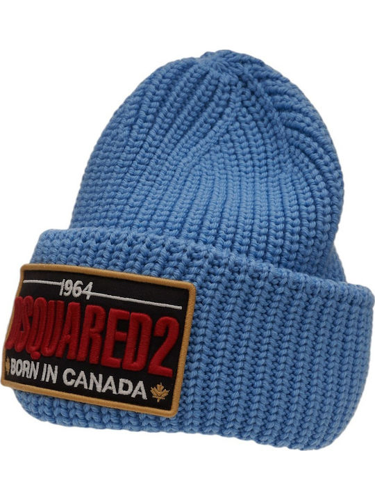 Beanie Ανδρικός Σκούφος Πλεκτός σε Γαλάζιο χρώμα