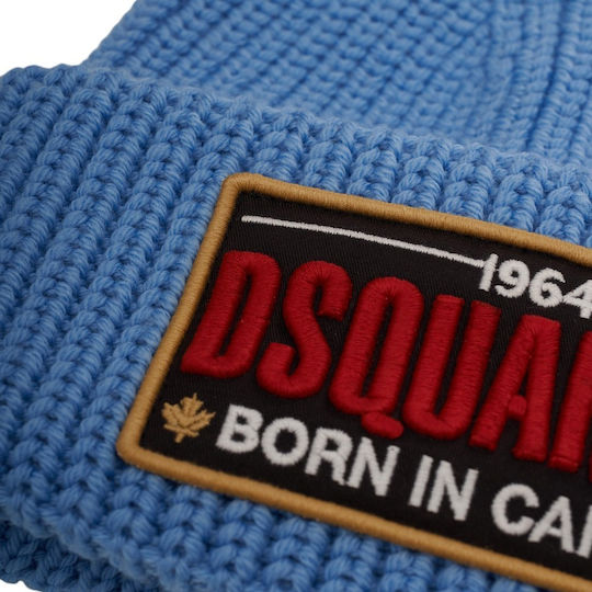 Beanie Ανδρικός Σκούφος Πλεκτός σε Γαλάζιο χρώμα