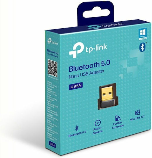 TP-LINK UB5A v1 USB Bluetooth 5.0 Adapter with Range 10m