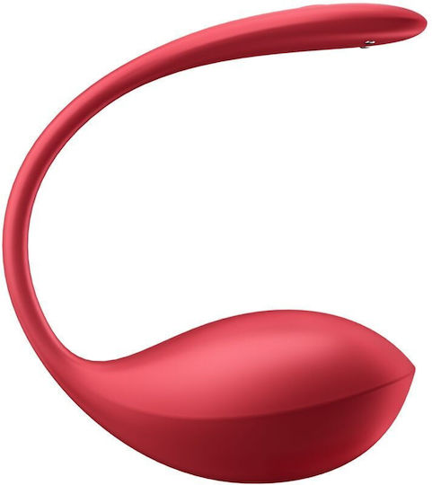 Satisfyer Shiny Petal Δονητής για Ζευγάρια με Απομακρυσμένο Έλεγχο Κόκκινος