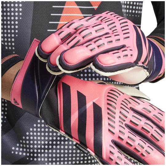 adidas Predator Match Fingersave Torwarthandschuhe Erwachsene Rosa