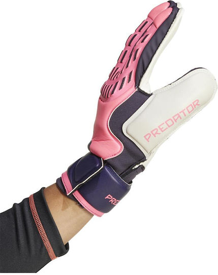 adidas Predator Match Fingersave Torwarthandschuhe Erwachsene Rosa
