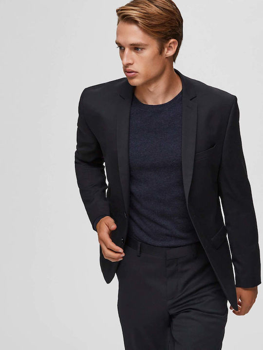 Selected Men's Suit Jacket Black