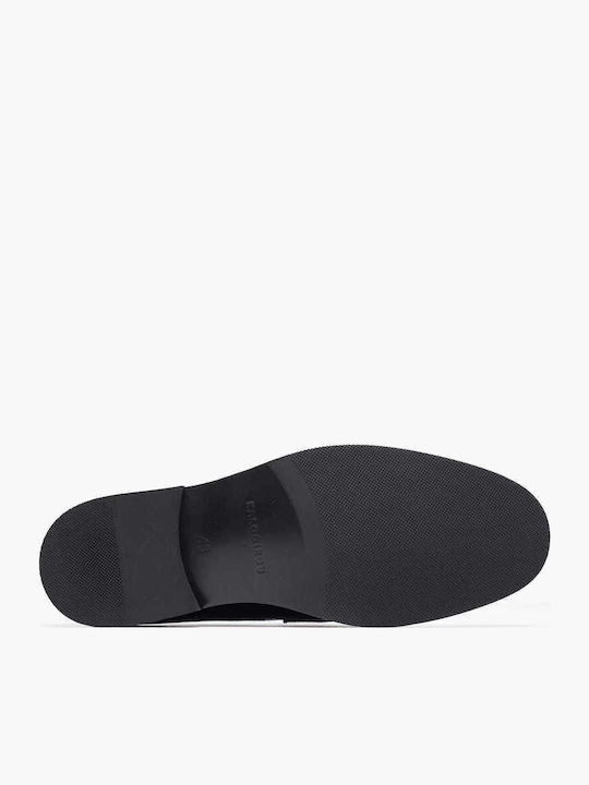 Δερμάτινα Ανδρικά Loafers σε Μαύρο Χρώμα