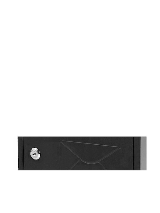 Cutie Poștală pentru Exterior Inox în Culoarea Gri 38x10x25cm