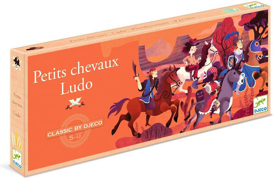 Board Game Petits Chevaux Ludo for 2-4 Players 5+ Years Old (FR) Djeco