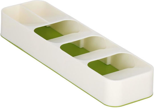 Tăvi Pentru Tacâmuri De Sertar Din Plastic 40x11x5.5cm Albă