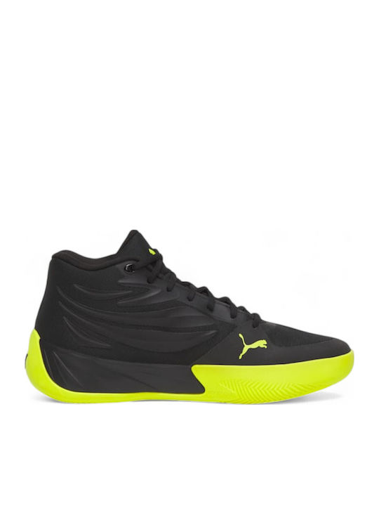 Court Pro High Basketball Shoes Black