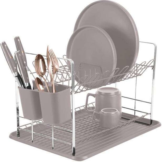 Berlinger Haus Metallic Brown Cutlery Drainer 48x32x29cm