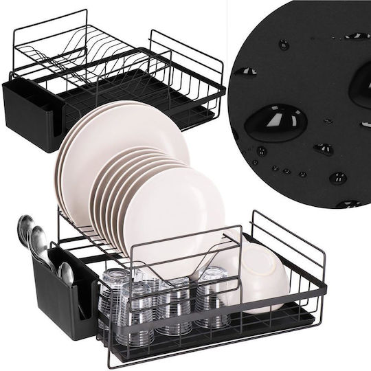Sink Strainer Inox Black 50x30x24cm