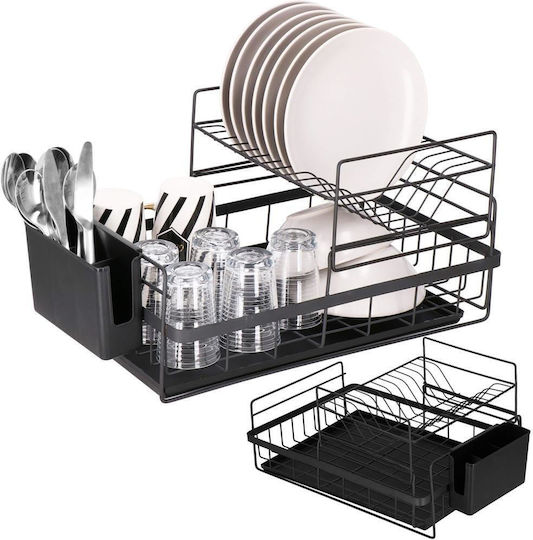 Sink Strainer Inox Black 50x30x24cm