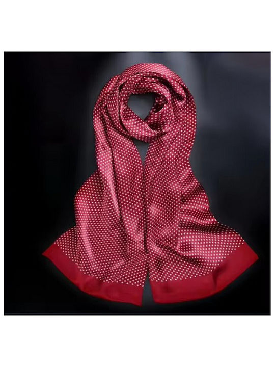 Martin & Co Men's Silky Foulard Red