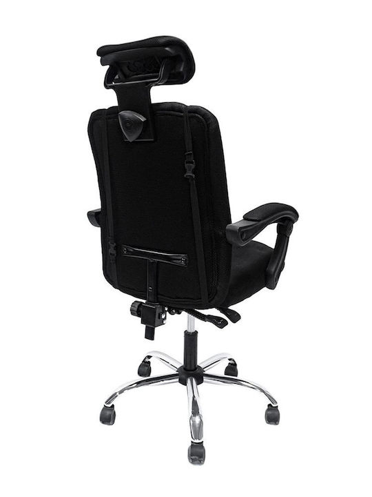 HomeMarkt Croner Office Chair With Recline Black