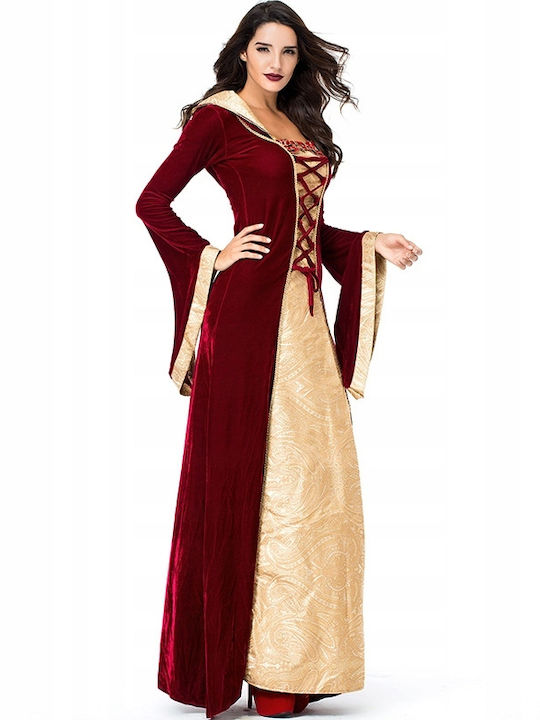 Court Lady Costume Women Dress Duchess Carnival Queen Halloween M