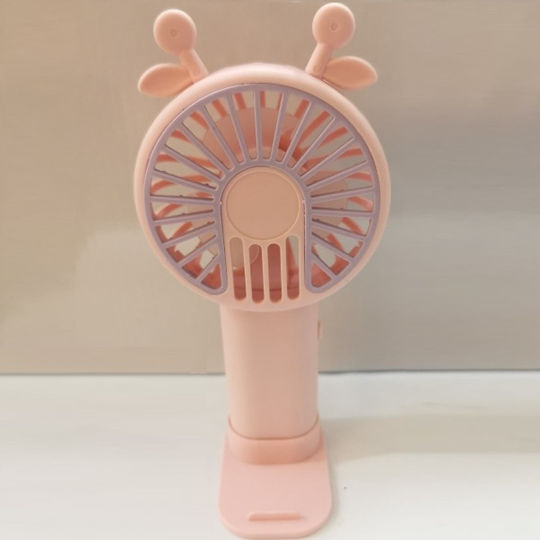 Rechargeable Mini Cow Fan Pink OEM