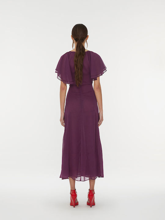 Rotate Maxi Dress Purple