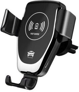 Suport Auto pentru Ventilație + Ventuză cu Gravitație 10W Încărcare Wireless Standard Qi Încărcare Rapidă Tip-C Cwcph-z054