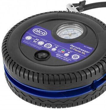 Alca Tire Pumpe O-Form 250PSI mit Kabel 12V
