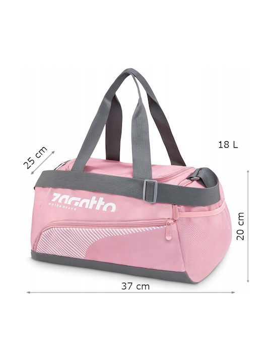 Zagatto Damen Schultertasche Für Fitnessstudio Rosa