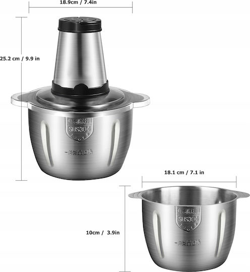 Multifunctional Electric Kitchen Robot Meat Vegetable Fruit Grinder