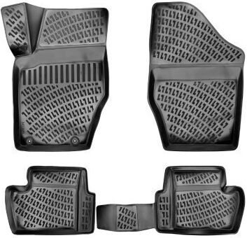 Set de covorașe auto din cauciuc pentru Peugeot 307 2001-2014