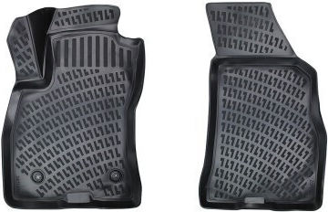 Set de covorașe auto din cauciuc tip disc Fiat Doblo Feminin 2010-2015