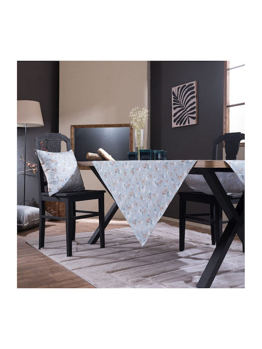 Teoran Tischtuch Ferrol Hellblau 135x180cm