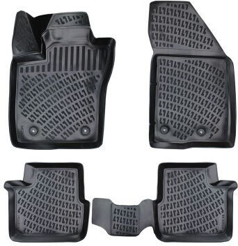 Set de covorașe auto din cauciuc tip disc Fiat Egea Tipo Hb 2015