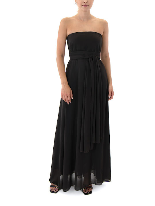 Matchbox Maxi Dress Black