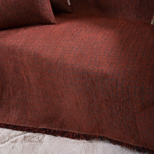 Teoran Lancaster Ριχτάρι Διθέσιου Καναπέ Chenille 180x250εκ. 05 52015615