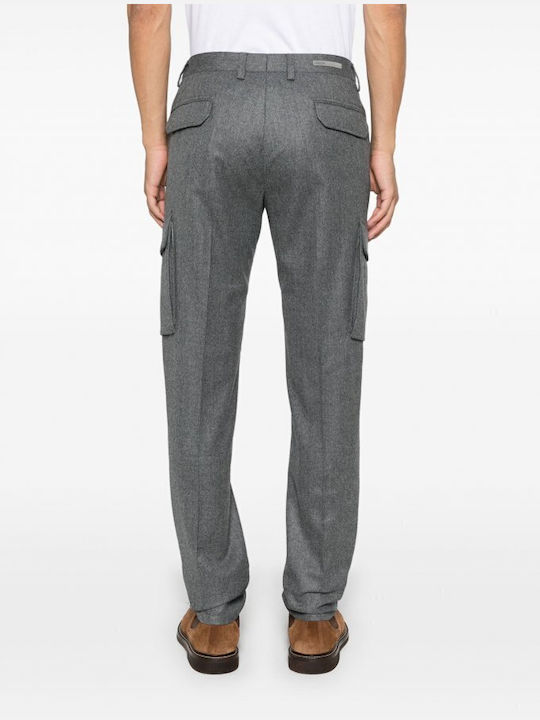 CC Collection Corneliani Herrenhose Cargo Gray