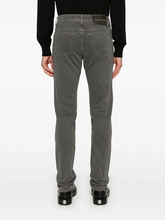 Jacob Cohen Herrenhose Elastisch Gray